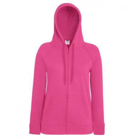 LEKKA ROZPINANA BLUZA Z KAPTUREM LADY-FIT