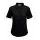 KOSZULA Z POPELINY LADY-FIT Z KRÓTKIM RĘKAWEM