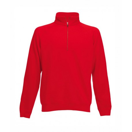 BLUZA CLASSIC ZIP NECK